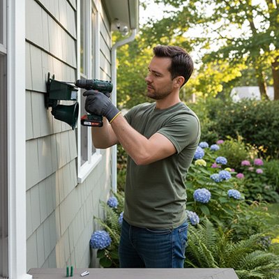 REPULSIF OISEAUX ULTRASONS FACILE A INSTALLER