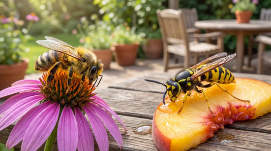 Comment reconnaître la différence entre abeille et guêpe ?