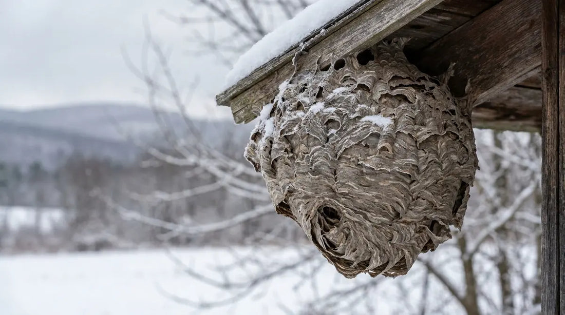 Est-ce qu’un nid de guêpes meurt en hiver