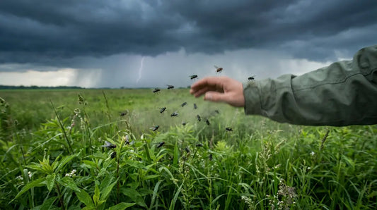 Pourquoi les mouches piquent par temps orageux ?
