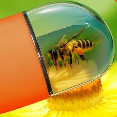Attrape insecte orange idéal pour observer les insectes
