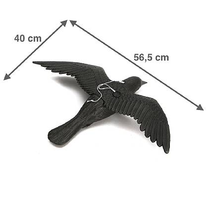 épouvantail pour oiseaux​ - AltoPiaf - Corbeau - dimensions