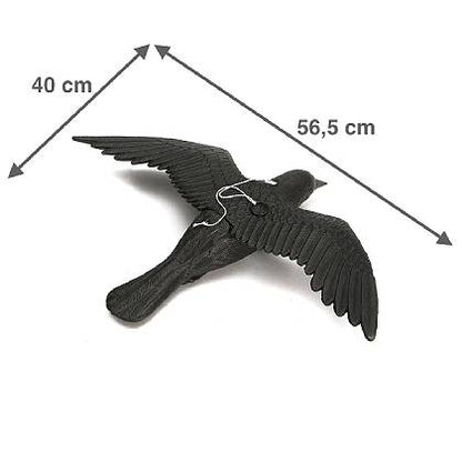 épouvantail pour oiseaux​ - AltoPiaf - Corbeau - dimensions