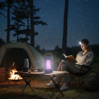 Lampe anti moustique à poser ou à accrocher