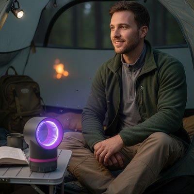 Lampe anti moustique à poser