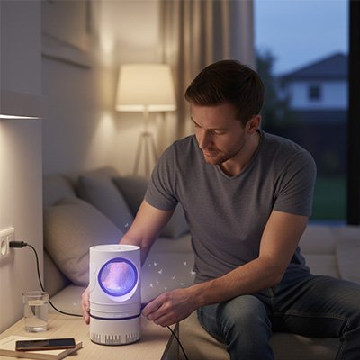 Lampe anti moustique efficace​