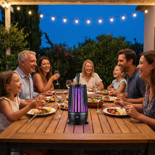 lampe anti moustique extérieur rechargeable