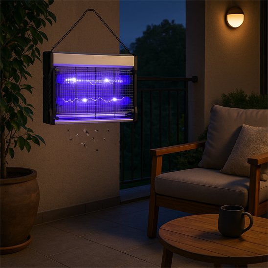Lampe anti moustique mural