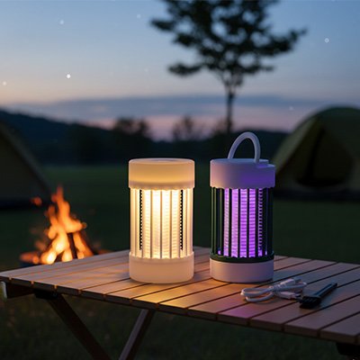 Lampe anti moustique rechargeable​