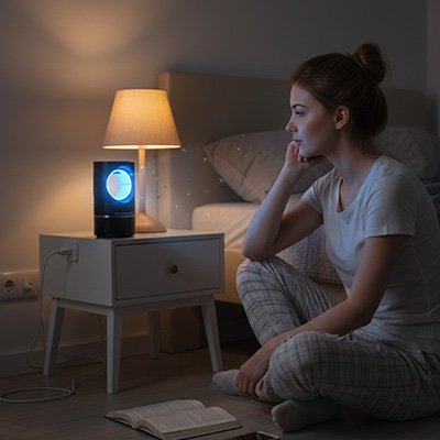 Lampe anti moustique uv led​