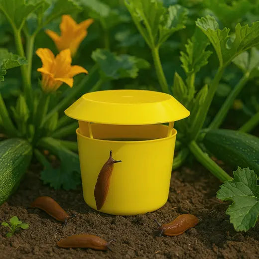 piège à limace AltoLimace jaune jardin