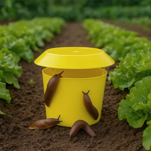 piège à limace AltoLimace jaune salades