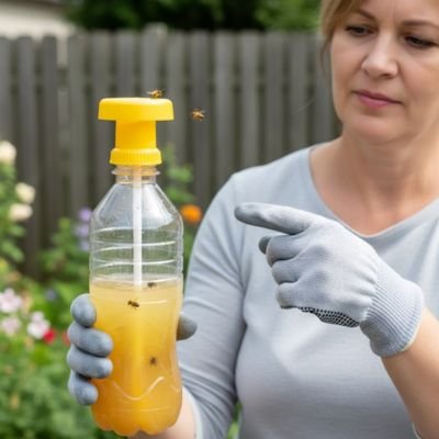 PIEGE A MOUCHE ECOLOGIQUE ET ECONOMIQUE