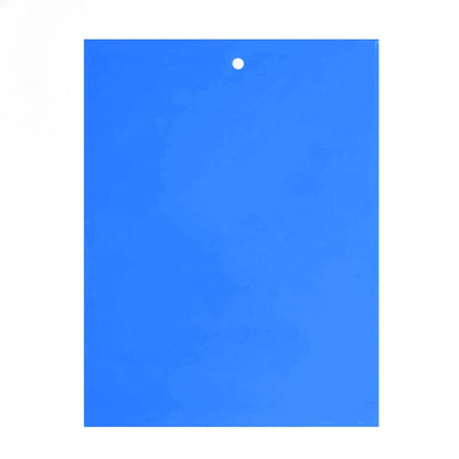 Piège à Mouches - Feuilles bleues autocollantes double face dimension