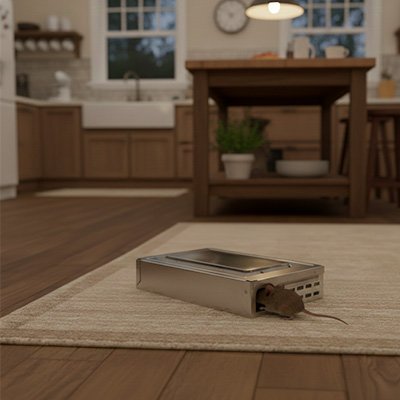 PIEGE A SOURIS ECOLOGIQUE​ ET REUTILISABLE