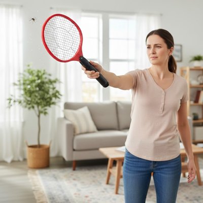 Raquette anti moustique électrique​