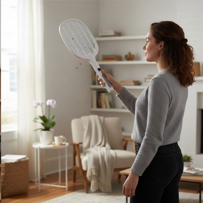 Raquette anti moustique puissante​ 
