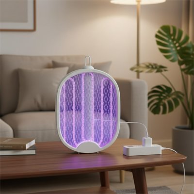 Raquette electrique rechargeable anti moustique​