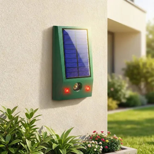 Répulsif à oiseaux - AltoPiaf™ Solaire à Ultrasons et à Led