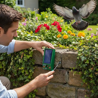Répulsif à oiseaux à ultrason​