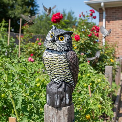 REPULSIF OISEAUX EFFICACE AVEC MOUVEMENT DE TETE