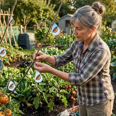 REPULSIF OISEAUX POUR PROTEGERR LES LEGUMES