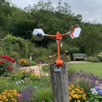  REPULSIF OISEAUX ROTATIF A MIROIRS